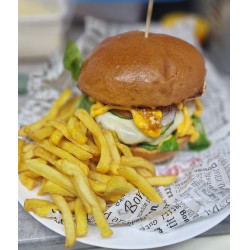 Marha burger menü Amerikai burger Ételek